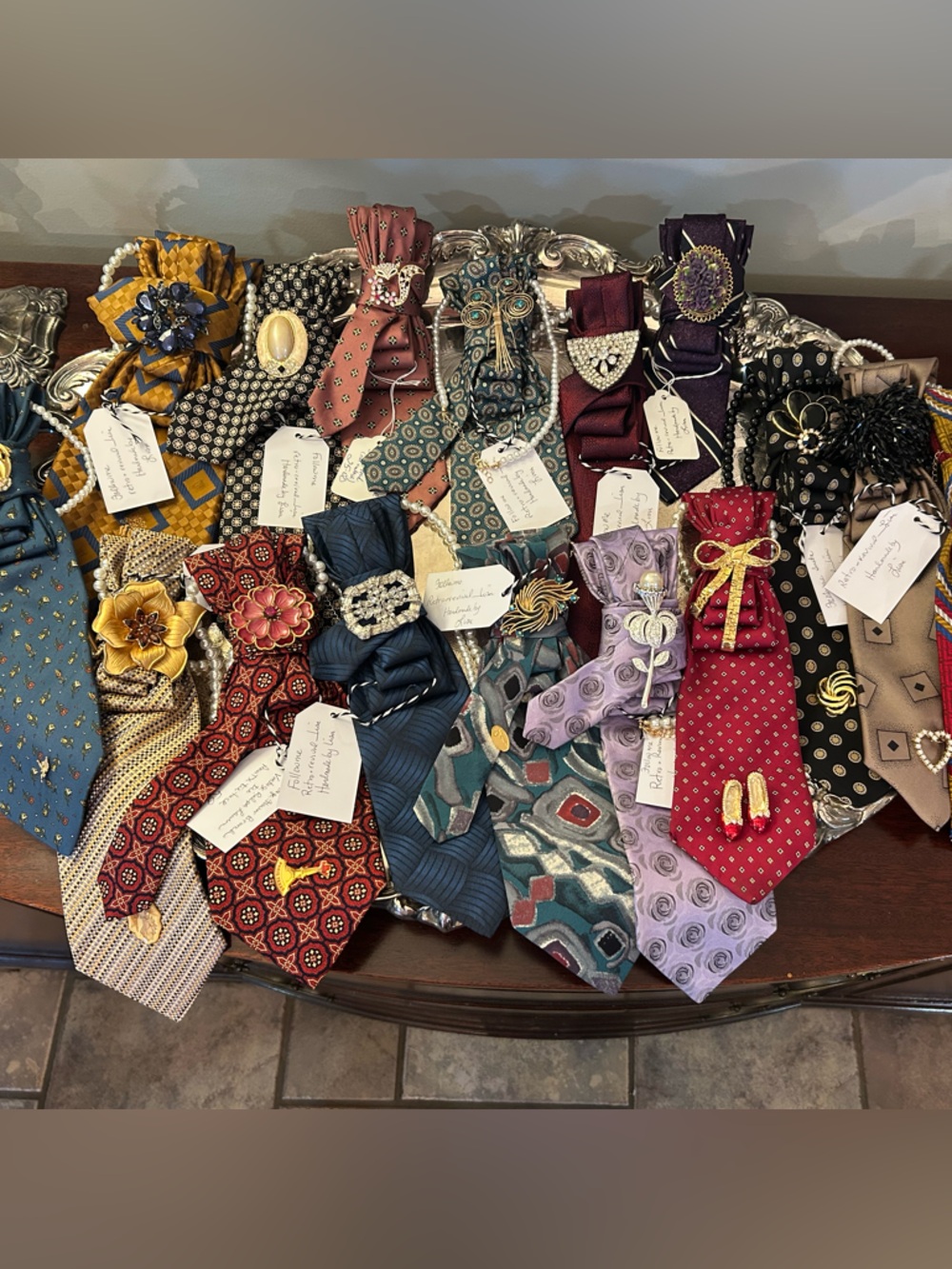 Message me for handcrafted ties